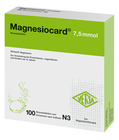 MAGNESIOCARD 7,5 mmol Brausetabletten