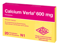 CALCIUM VERLA 600 mg Filmtabletten