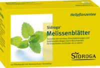 SIDROGA Melissenblätter Tee Filterbeutel