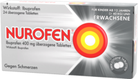 NUROFEN Ibuprofen 400 mg überzogene Tabletten