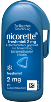 NICORETTE freshmint 2 mg Lutschtabletten gepresst